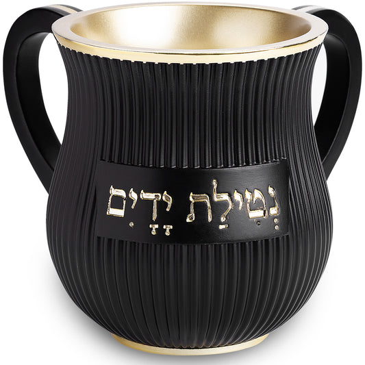 נטילת ידיים - שחור-זהב